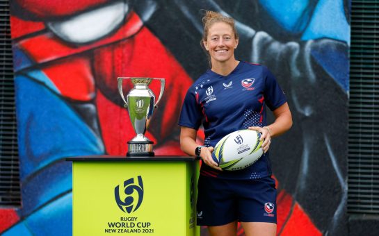 USA captain Kate Zachary