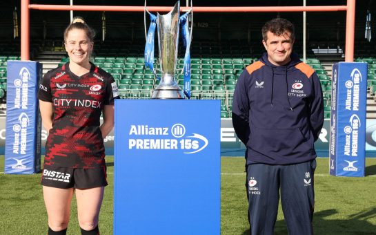 Ella Wyrwas and Alex Austerbury - Saracens