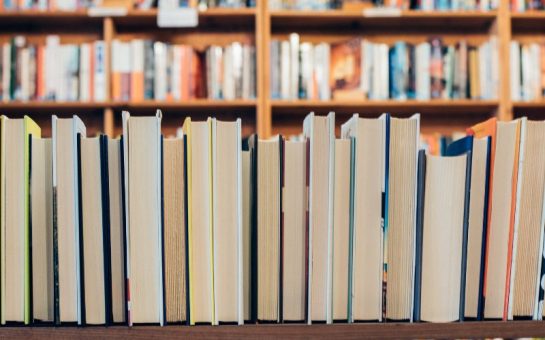 books on a desk