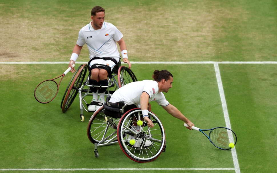 Alfie Hewett and Gordon Reid