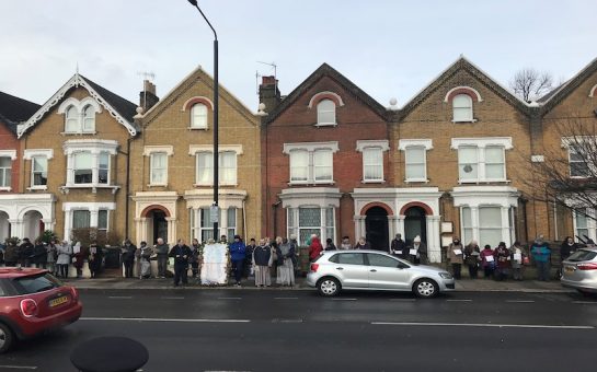 Pro-life Protestors outside BPAS Finsbury Park Abortion Clinic