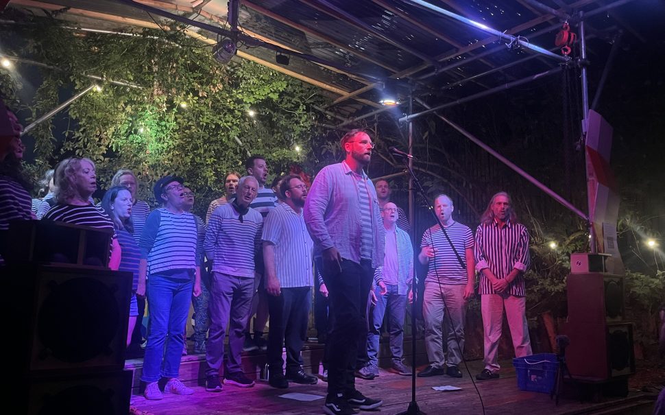 London Sea Shanty Collective at Dalton Curve Garden