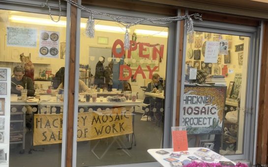 Hackney Mosaic Project open day