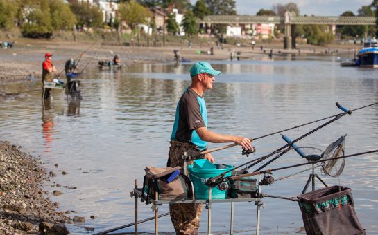 Fishing on the Thames Picture Credit: Courtesy of Thames Tidefest