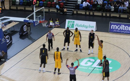 Image of London Lions playing at Copper Box Arena