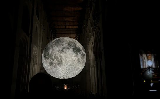 A shot of the moon exhibition